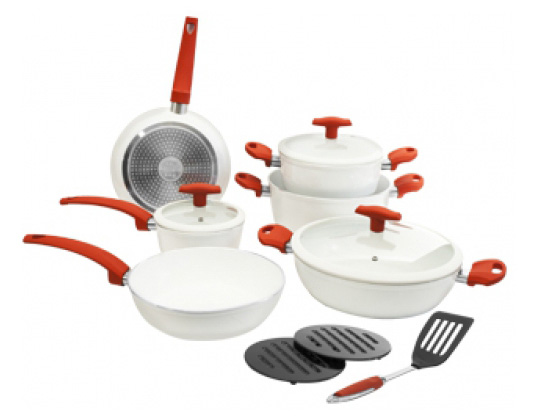 Komplet kuhinjskog keramičkog posuđa od 13 delova Kuhinjsko keramičko posuđe K13