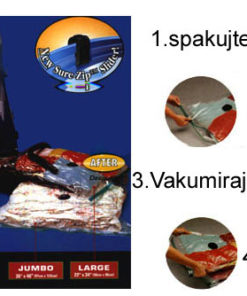 Vakum kese za garderobu