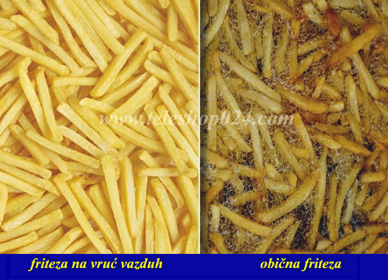 zdrav pomfrit bez ulja