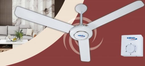 Plafonski ventilator bele boje