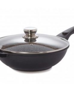 Wok tiganj sa staklenim poklopcem