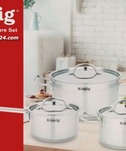 Komplet kuhinjskog posudja Konig 6sp