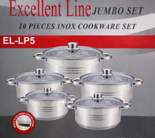 komplet kuhinjskih šerpi excellent line komplet kuhinjskih šerpi excellent line